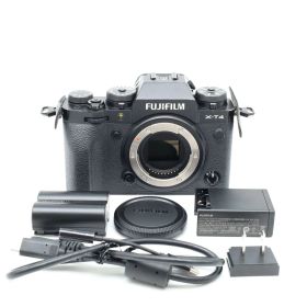 シャッター回数5,897回！バッテリー劣化度0(NEW)!FUJIFILM X-T4 ブラック 富士フイルム ミラーレス一眼 #53002