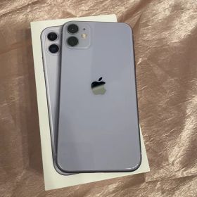 《美品》iPhone11 64GB パープル 本体 SIMフリー 箱付き動作良好