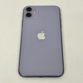 【中古・美品】Apple iPhone 11 64GB パープル バッテリー85% 4549995193848
