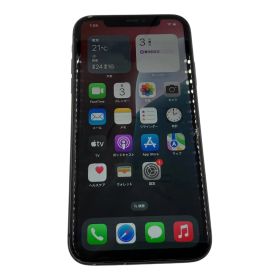 ■Apple iPhone 11 256GB ブラック 本体 画面割れあり バッテリー78% SIMフリー 動作確認済 初期化済2531533,2531533