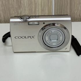 【中古品】 Nikonニコン COOLPIX S230 デジタルカメラ シルバー デジカメ ケース付き 現状品