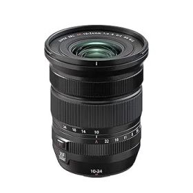 【中古】FUJIFILM X 交換レンズ フジノン ズーム 超広角 コンパクト 10-24mm F4通し 手ブレ補正 防塵防滴耐低温 絞りリング F XF10-24MMF4 R OIS WR