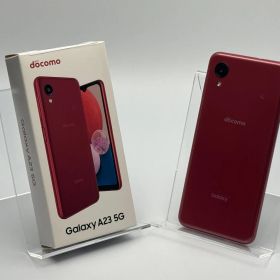【箱付き中古A】Galaxy A23 5G SC-56C レッド SIMフリー 白ロム