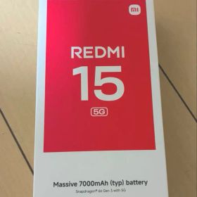 レドミ Redmi15 5G Titan Gray 4GB RAM /128GB