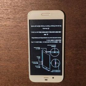 AQUOS R 605SHホワイト SoftBank版 本体のみ＋SD カード付
