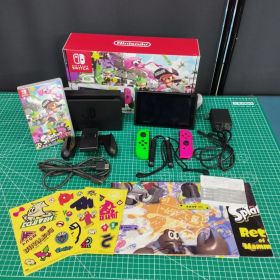 【S14873】スプラトゥーン2セット ニンテンドースイッチ Nintendo Switch ソフト 付き +スタンプ+ポスター