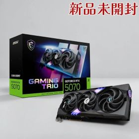 MSI グラフィックボード VD9068 GeForce RTX 5070 12G GAMING TRIO OC ブラック