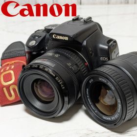 ② Canon EOS kiss Digital N ダブルレンズセット CF