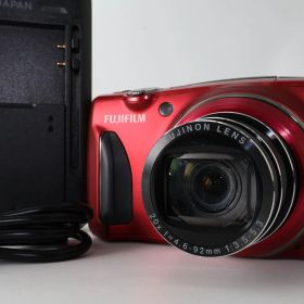 FUJIFILM デジタルカメラ 1600万画素 ズーム光学20倍 レッド FX-F900EXR R