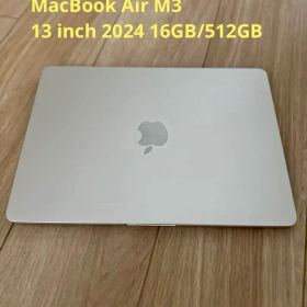 【美品】MacBook Air 13インチ M3 2024 16GB/512GB