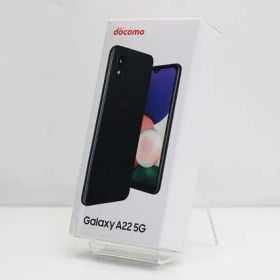 値下げ スマートフォン 本体 Galaxy A22 5G SC-56B Samsung docomo SIMフリー 残債なし 64GB ブラック