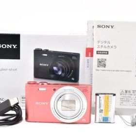 ＜並品＞ SONY(ソニー) デジタルカメラ Cyber-shot WX350 光学20倍 ピンク DSC-WX350-P
