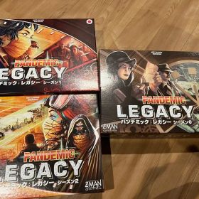 【復元品】パンデミックレガシー日本語版・オールシーズン(#1,2,0)セット
