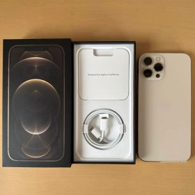 【美品】Apple iPhone12Pro Maxゴールド128GB