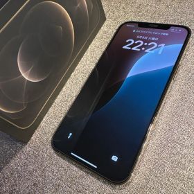 iPhone12 Pro Max Gold 256GB 本体 元箱付き 美品