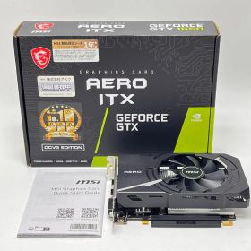 MSI GeForce GTX 1650 AERO ITX 4G OC グラフィックスボード VD6936 No2886