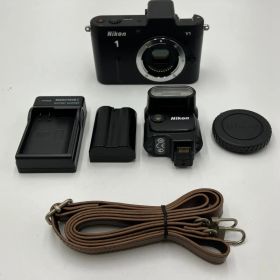 【動作確認済】Nikon 1 V1 ブラック ボディ ミラーレス一眼