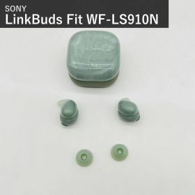 ソニー SONY ワイヤレスノイズキャンセリングイヤホン LinkBuds Fit WF-LS910N GZ グリーン 軽量小型ノイキャン外音取込みLDAC対応ハイレゾDSEE Extreme搭載防滴IPX4国内正規品