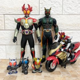 【仮面ライダーアギト】ソフビ プラメカ シャイニングフォーム アナザーアギト マシントルネイダー バイク 指人形 カプセル 25周年 BANDAI バンダイ 石森プロ 要潤 賀集利樹 AGITO 東映