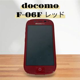 docomo F-06F レッド