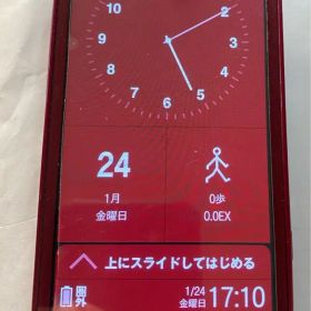 docomo F-06F レッド スマートフォン本体
