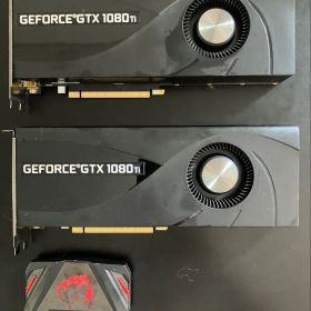 GTX 1080 Ti 2枚セット SLIブリッジ付き