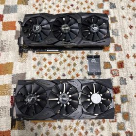 【希少SLIセット】GTX 1080 Ti 2枚組 ASUS ROG STRIX