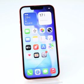 【ジャンク＊動作可】docomo SIMフリーiPhone13 128GB レッド