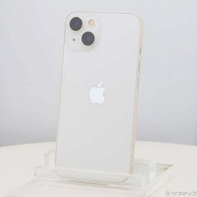 ソフマップ 〔中古品〕 iPhone13 128GB スターライト MLND3J／A SIMフリー【262】