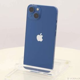 ソフマップ 〔中古品〕 iPhone13 128GB ブルー MLNG3J／A SIMフリー【344】