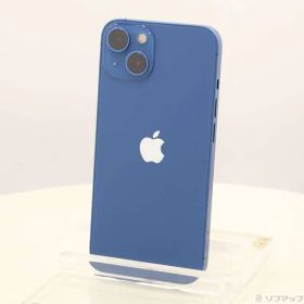 ソフマップ 〔中古品〕 iPhone13 128GB ブルー MLNG3J／A SIMフリー【295】