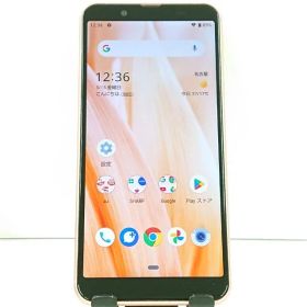 AQUOS sense3 basic SHV48 au ライトカッパー 送料無料 本体 c19799