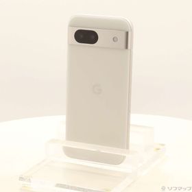 (中古)GOOGLE Google Pixel 8a 128GB ポーセリン GA049 au SIMフリー (ネットワーク利用制限▲)(258-ud)