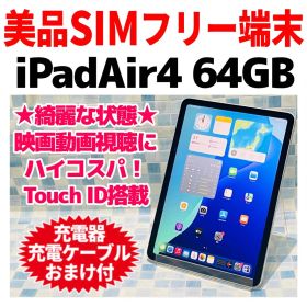 美品 iPad Air 第4世代 本体 64GB Cellular シルバー