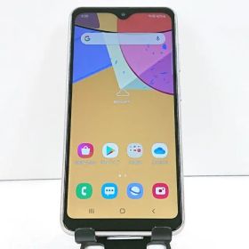 Galaxy A21 シンプル SCV49 au ホワイト 送料無料 本体 c18505