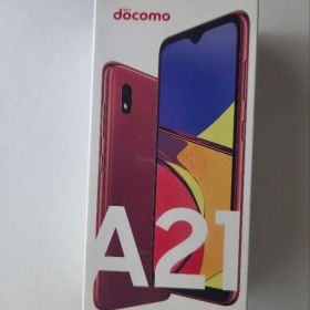 【新品未使用】docomo Galaxy A21 ギャラクシー本体 レッド