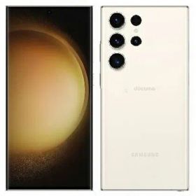 【中古】Aランク【目立った傷や汚れなし】SIMフリー Galaxy S23 Ultra SC-52D 256GB クリーム 利用制限-(白ロム) 本体 送料無料