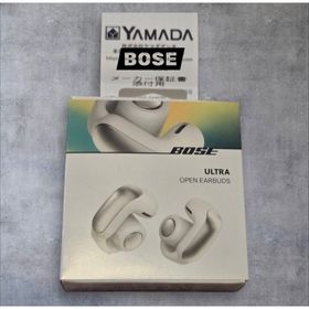 新品未開封 BOSE Ultra Open Earbuds ホワイト 保証書(ヘッドフォン/イヤフォン)