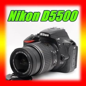 Nikon D5500 ♥初心者おすすめ♥Wi-Fi &自撮り 一眼レフカメラ