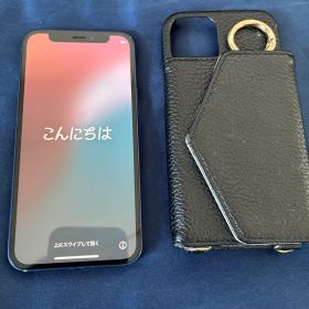 iPhone12 mini ブルー 64GB 中古カバーのおまけ