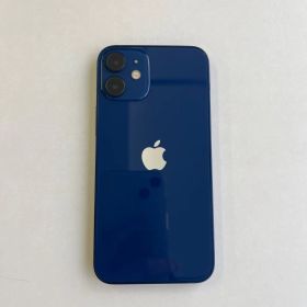 美品 iPhone 12 mini 64GB ブルー バッテリー100% MGAP3J/A - 4380