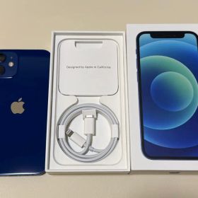 【極美品】iPhone 12 mini 128GB ブルー 付属品完備