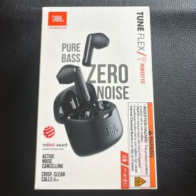 【未使用/未開封】JBL TUNE FLEX ブラック ワイヤレスイヤホン