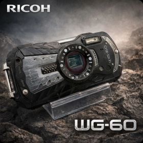 【動作確認済み】RICOH WG-60 防水カメラ 耐衝撃 本体