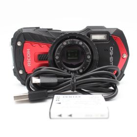 ≪極上品≫ RICOH WG-60 レッド #20260423-C3732
