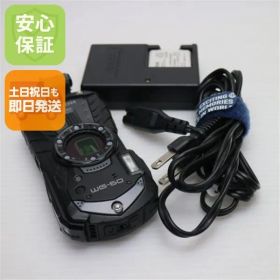良品中古 WG-60 ブラック 即日発送 RICOH コンパクトデジタルカメラ 土日祝発送OK 04000