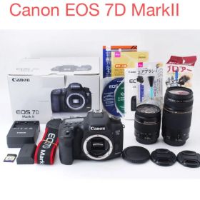 Canon EOS 7D Mark II標準&望遠ダブルレンズセット