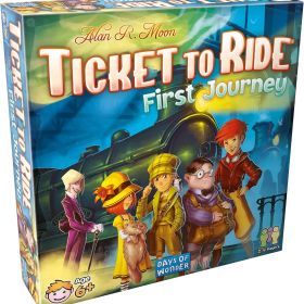 チケット・トゥ・ライド：ファースト・ジャーニー【親子で夢中になれる鉄道冒険】直感で遊べる知育ボードゲーム