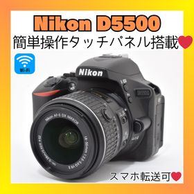 ニコン(Nikon)の❤️タッチパネル搭載❤️Nikon D5500❤️スマホ転送も簡単❤️(デジタル一眼)