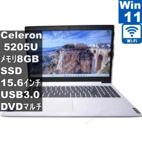 Lenovo IdeaPad L350 81Y3009MJP【SSD搭載】 Celeron 5205U 1.9GHz 【Windows11 Home】 ／Wi-Fi／保証付 [96334]